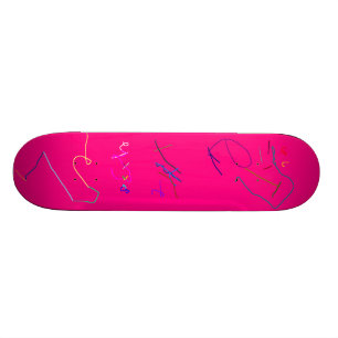 Skateboard Rosa por 6 años Chy