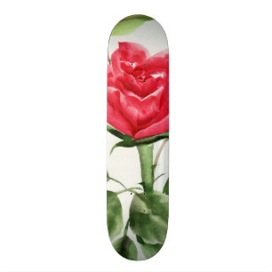 Skateboard Rosa rojo