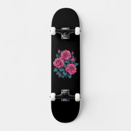 Skateboard Rosa rosa