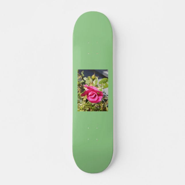 Skateboard Rosa Rosa #2, 73/7" Deck (Anverso )