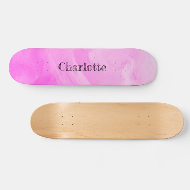 Skateboard Rosa Vibrante (Horz)