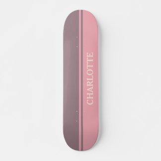 Skateboard Rosa y morado turbio