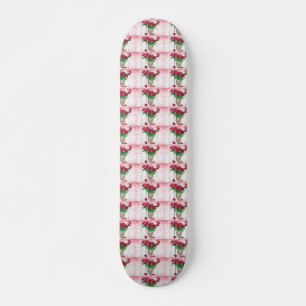 Skateboard rosas