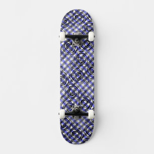 Skateboard Rosas de gris