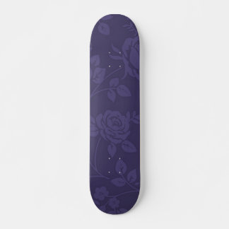 Skateboard Rosas morados
