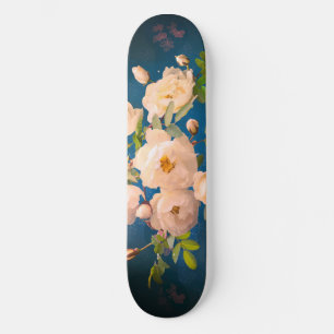 Skateboard Rosas rojas en polvo romántico