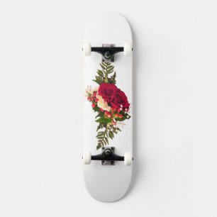 Skateboard Rosas Rojas Swagger