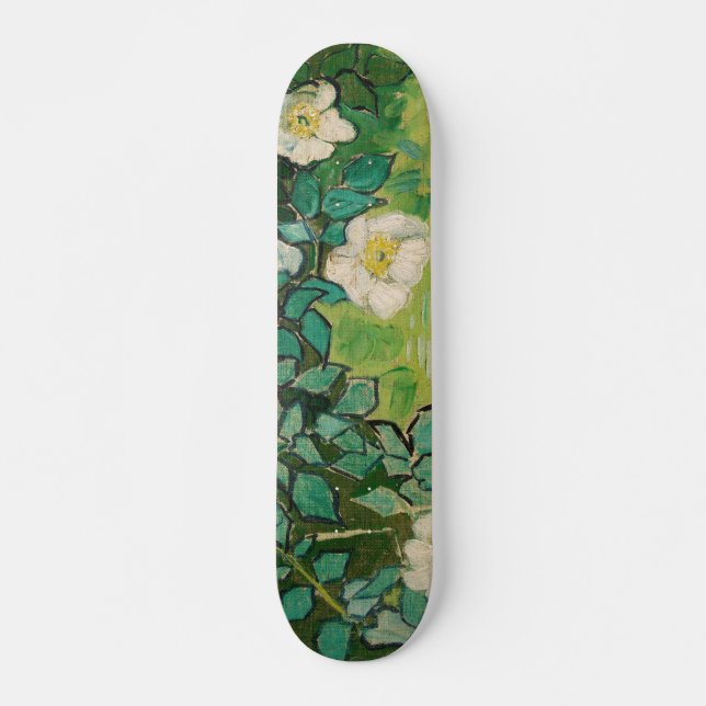 Skateboard Rosas Van Gogh Wild (Anverso )