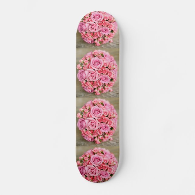 Skateboard Rose Bouquet Flower (Anverso)