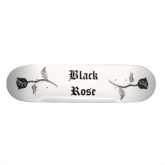 Skateboard Rose negra