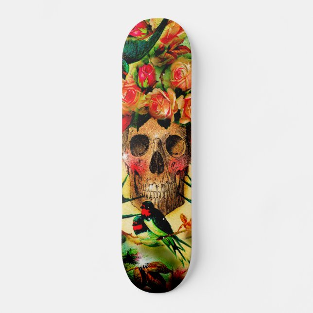 Skateboard Rose Queen (Anverso)