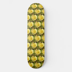 Skateboard Rosebud amarillo