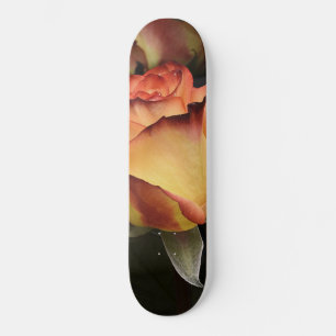 Skateboard Roses naranja, roja y amarilla