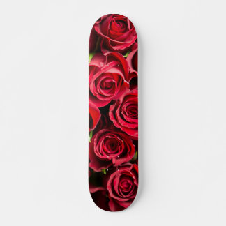 Skateboard Roses rojos