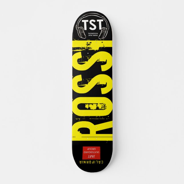 Skateboard ROSSI / TNT Skateboard, Deck de 7¾" (Anverso )