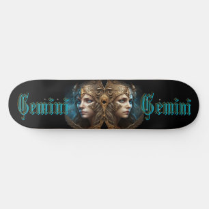 Skateboard Rótulo Gemini Zodiac