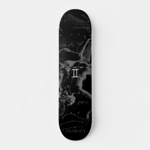 Skateboard Rótulo Gemini Zodiac cromado en Hevelius 1690