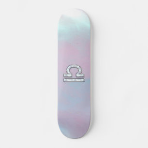 Skateboard Rótulo moderno libra zodiaco madre del estilo de l
