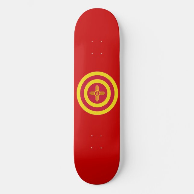 Skateboard Roundel de Albuquerque (Anverso)