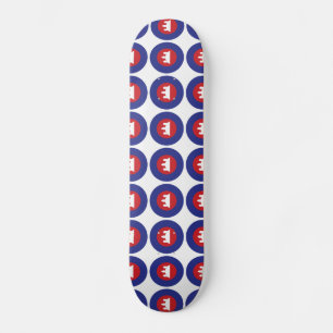 Skateboard Roundel de Camboya