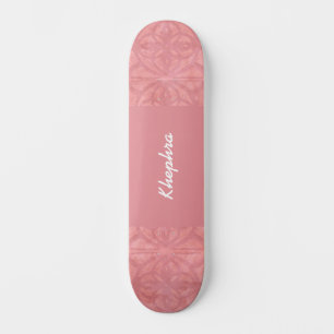 Skateboard Ruddy Pink Batik Name