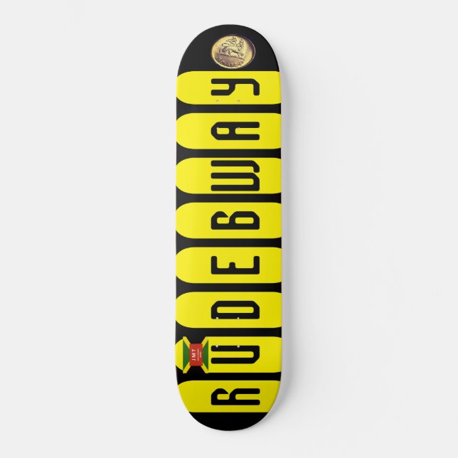 Skateboard RUDE BWAY (Anverso)