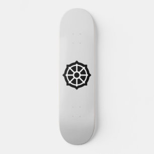 Skateboard Rueda de Dharma (Budismo, hinduismo)