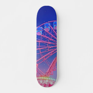 Skateboard Rueda de los ferris azules