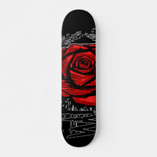 Skateboard Rugged Rosa
