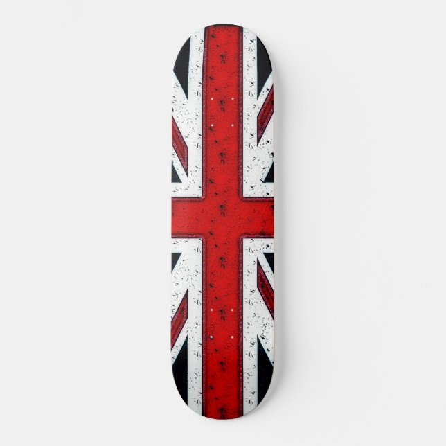 Skateboard Rugged Union Jack (Anverso)