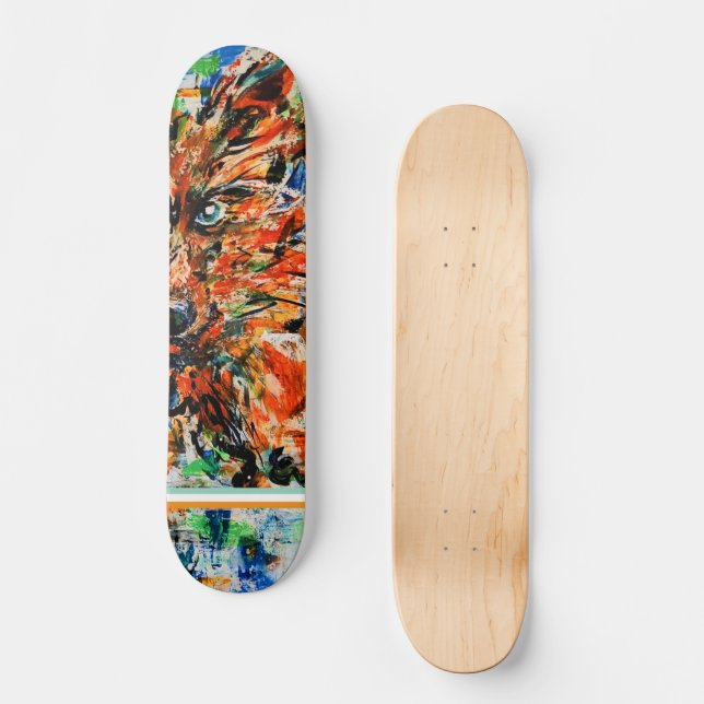 Skateboard Rusé (Anverso)
