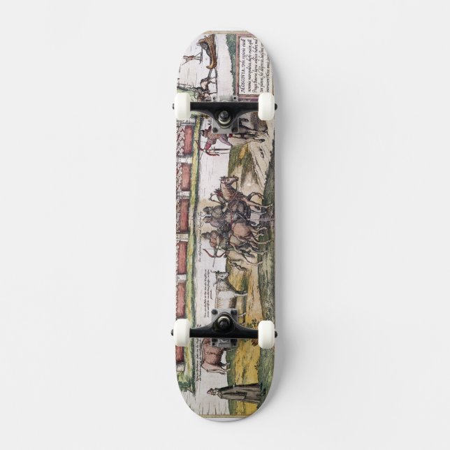 SKATEBOARD RUSIA: MOSCÚ, 1591 (Anverso)