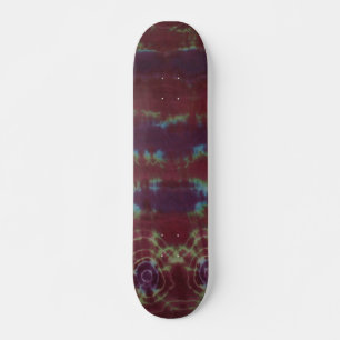 Skateboard Rustic Tie Dye