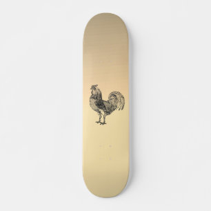 Skateboard Rústico Rooster