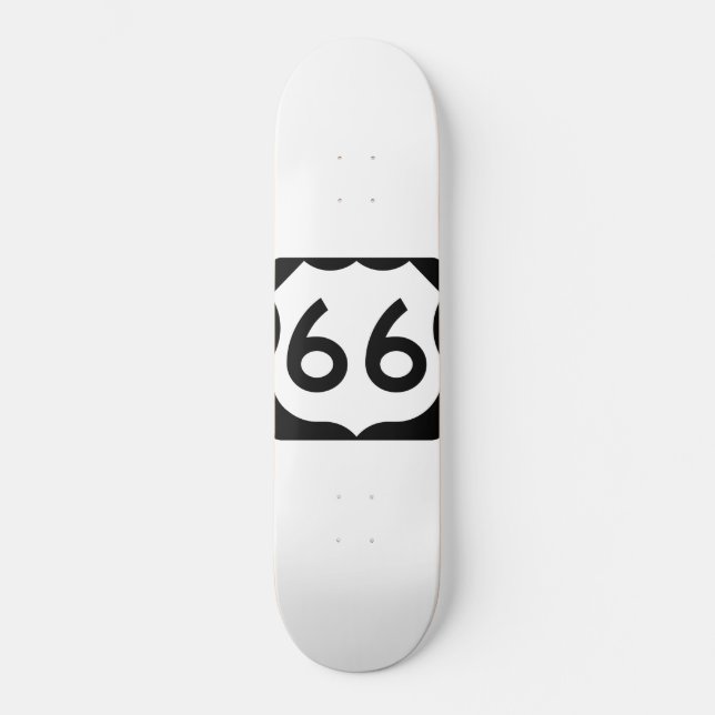 Skateboard Ruta 66 (Anverso)