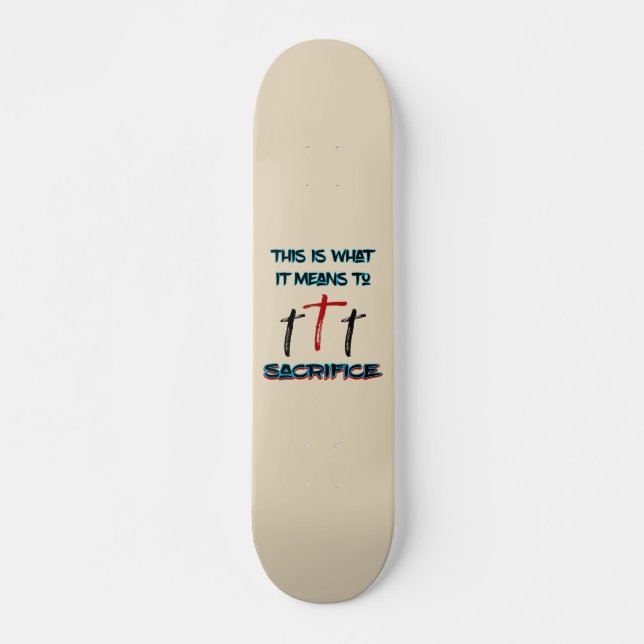 Skateboard Sacrificar (Anverso )
