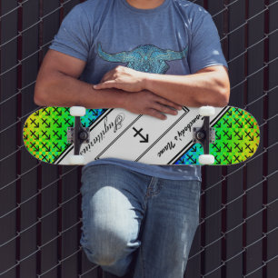 Skateboard Sagittarius Zodiac Symbol Standard de K Yoncich