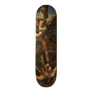 Skateboard Saint Michael Vanquishing Satan