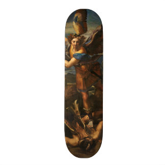 Skateboard Saint Michael Vanquishing Satan