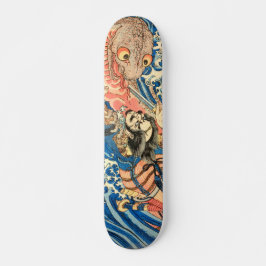 Skateboard Salamandra de combate de los samurái japoneses