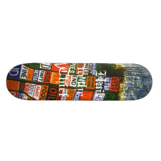 Skateboard Saludo al tablero del ladrón