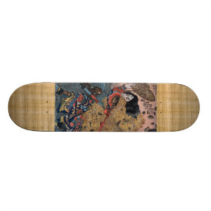 Skateboard Samurai en camuflaje