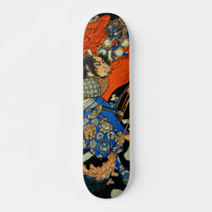 SKATEBOARD SAMURAI FIGHTING MONSTER