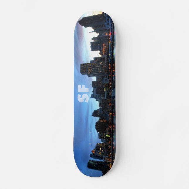 Skateboard San Francisco (Anverso)