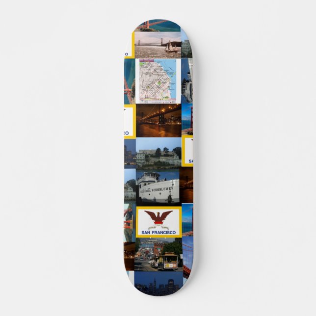 Skateboard San Francisco (Anverso )