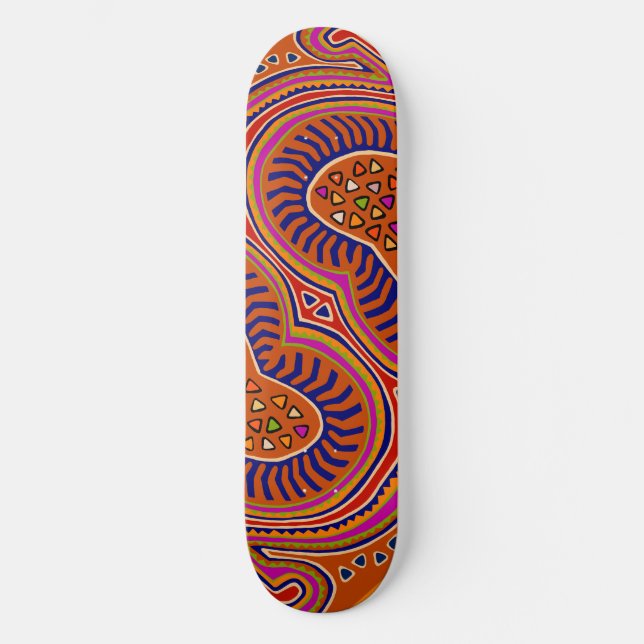Skateboard San Valentín Loco  (Anverso)