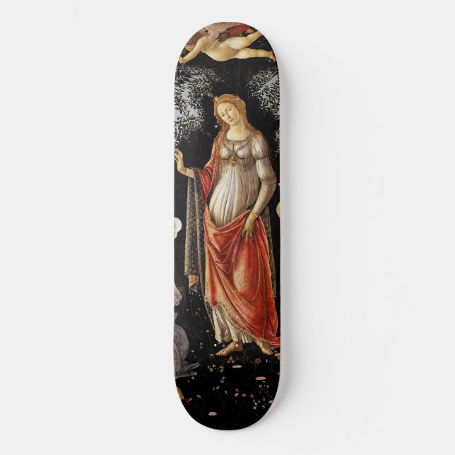 Skateboard Sandro Botticelli - La Primavera (Anverso)