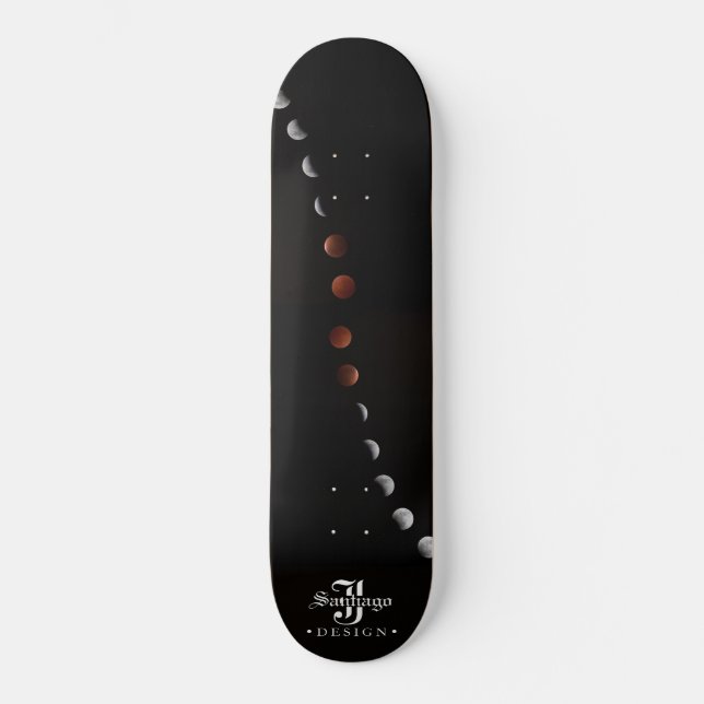 Skateboard Sangre Luna (Anverso)