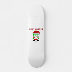 Skateboard Santa Franken-Cheese