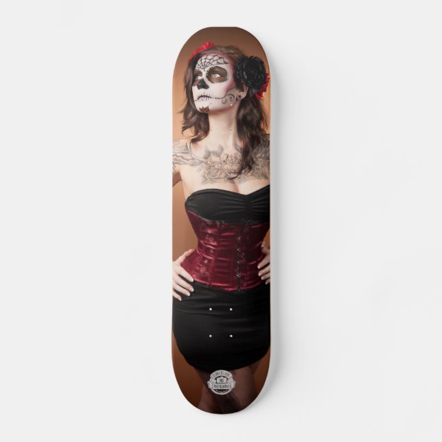 Skateboard Santa Muerte (Anverso)